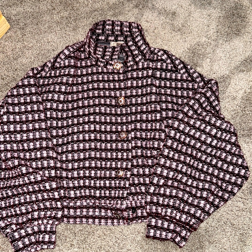 Super cute business jacket from H&M, light, purple and dark purple